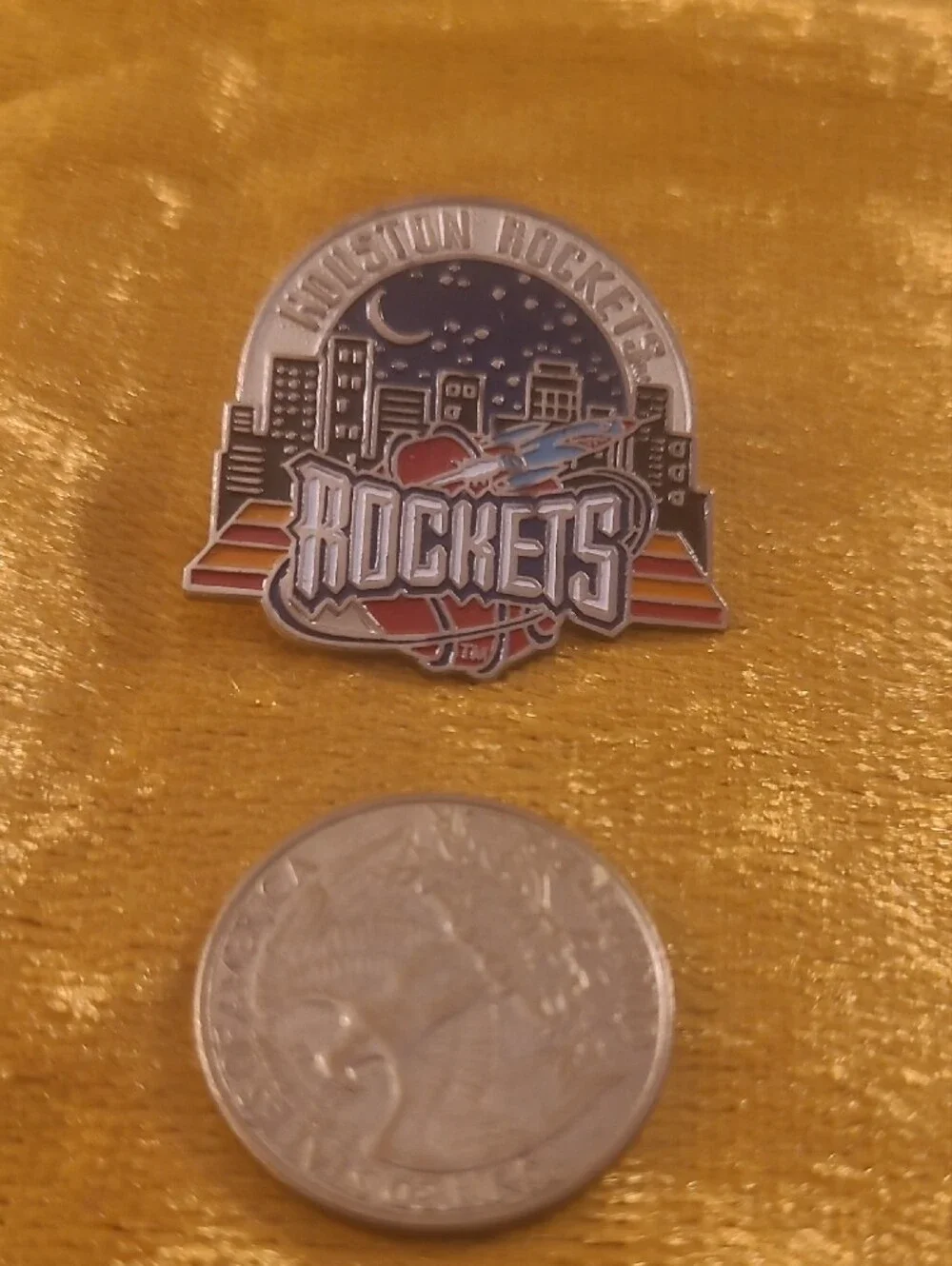Enamel Pin - Red and Blue Team Logo